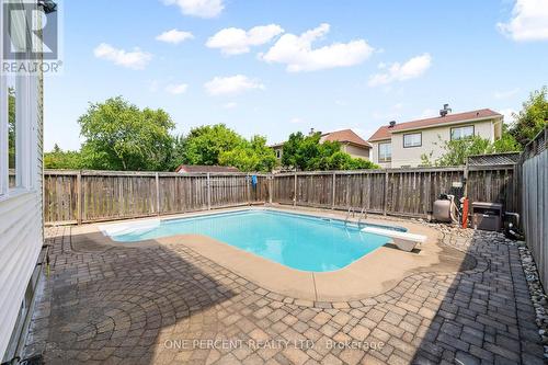 Inground Heated Pool - 8 Rastila Crescent, Ottawa, ON - Outdoor With In Ground Pool With Deck Patio Veranda