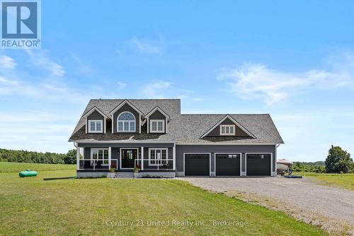 947 Payne Line, Douro-Dummer, ON - Outdoor With Deck Patio Veranda With Facade