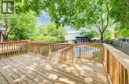 34 Moore Avenue N, Waterloo, ON - Outdoor With Deck Patio Veranda With Exterior