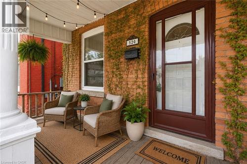 This image has been virtually staged - 520 John Street N, Hamilton, ON - Outdoor With Exterior