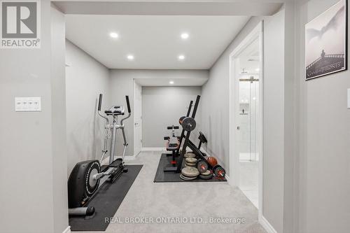 6 Pioneer Tower Crescent, Kitchener, ON - Indoor Photo Showing Gym Room