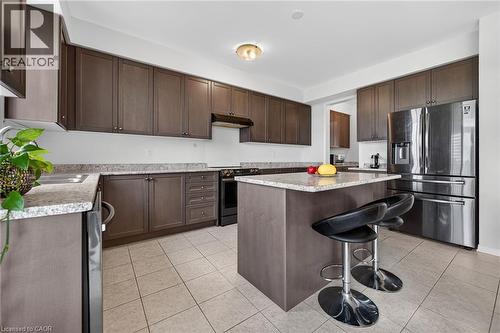 76 Mcwatters Street, Binbrook, ON - Indoor Photo Showing Kitchen With Upgraded Kitchen
