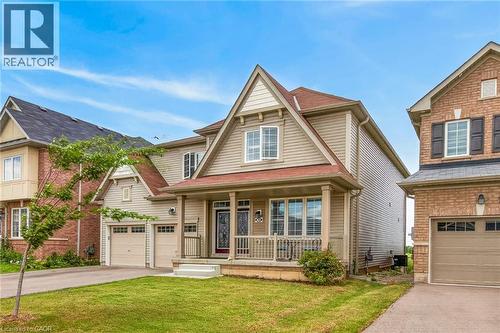 76 Mcwatters Street, Binbrook, ON - Outdoor With Deck Patio Veranda With Facade