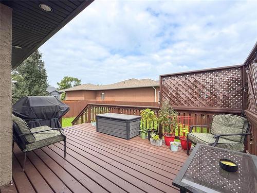 55 Outback Drive, Brandon, MB - Outdoor With Deck Patio Veranda With Exterior
