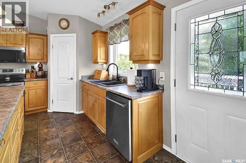 Gaudet Acreage, Grant Rm No. 372, SK - Indoor Photo Showing Kitchen With Double Sink