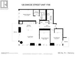 1708 - 126 SIMCOE STREET Toronto, ON M5H 4E6