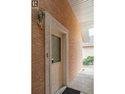 Front covered doorway - 