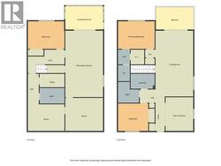 Floorplan both floors - 