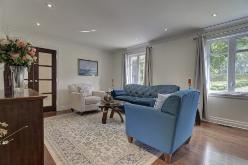Salon - 286 Rue Winters, Baie-D'Urfé, QC - Indoor Photo Showing Living Room