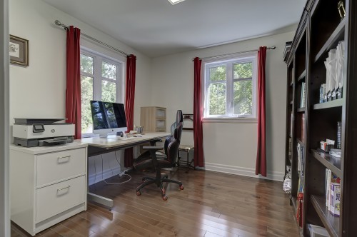 Bureau - 286 Rue Winters, Baie-D'Urfé, QC - Indoor Photo Showing Office