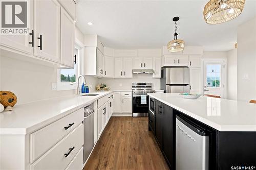 54B Marshall Crescent, Katepwa Beach, SK - Indoor Photo Showing Kitchen With Stainless Steel Kitchen With Upgraded Kitchen