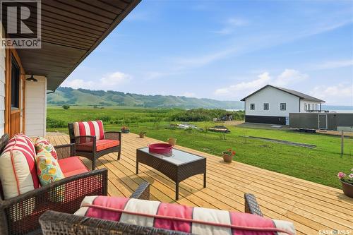 54B Marshall Crescent, Katepwa Beach, SK - Outdoor With Deck Patio Veranda With Exterior