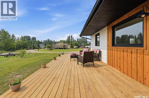 54B Marshall Crescent, Katepwa Beach, SK - Outdoor With Deck Patio Veranda With Exterior