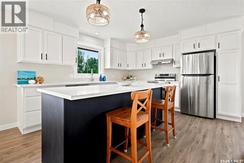 54B Marshall Crescent, Katepwa Beach, SK - Indoor Photo Showing Kitchen With Stainless Steel Kitchen With Upgraded Kitchen