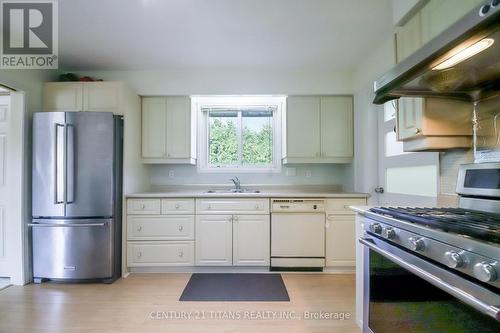 9 Minos Crescent, Toronto, ON - Indoor Photo Showing Kitchen With Double Sink