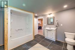 Updated Lower Level Bath with Heated Floor - 