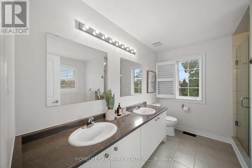 Double Sink - 50 Keith-Wright Crescent, Ajax, ON - Indoor Photo Showing Bathroom