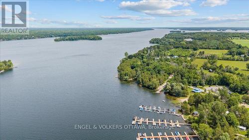 3805 Big Rideau Lake Road, Rideau Lakes, ON - Outdoor With Body Of Water With View