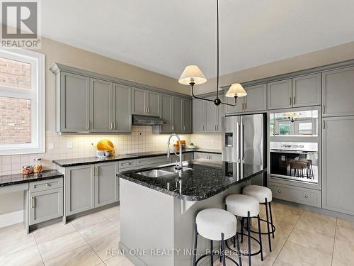 111 Headwind Boulevard, Vaughan, ON - Indoor Photo Showing Kitchen With Double Sink With Upgraded Kitchen