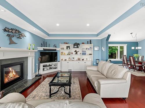 116 Whitecap Ridge, Black Point, NS - Indoor Photo Showing Living Room With Fireplace