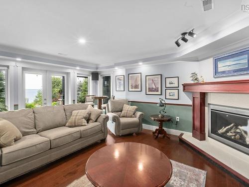 116 Whitecap Ridge, Black Point, NS - Indoor Photo Showing Living Room With Fireplace