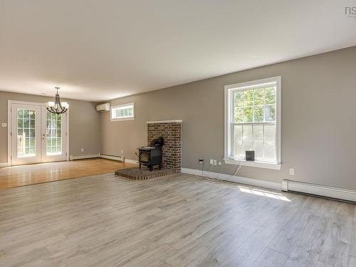 174 Prospect Avenue, Kentville, NS - Indoor Photo Showing Living Room With Fireplace