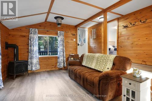 23 Egan Lane, Bancroft, ON - Indoor Photo Showing Other Room With Fireplace