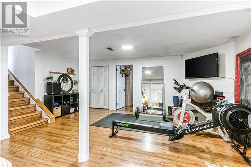 2016 Latimer Crescent, Sudbury, ON - Indoor Photo Showing Gym Room