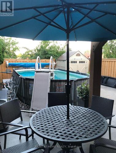 4164 Forest Fire Crescent, Mississauga, ON - Outdoor With Above Ground Pool