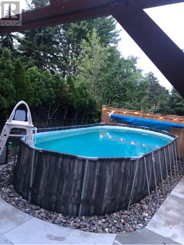 4164 Forest Fire Crescent, Mississauga, ON - Outdoor With Above Ground Pool