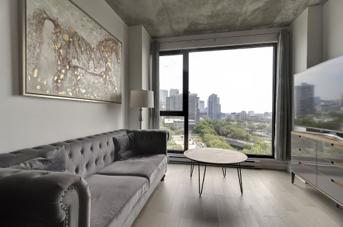 Living Room - 1009-2000 Boul. René-Lévesque O., Montréal (Ville-Marie), QC - Indoor Photo Showing Living Room