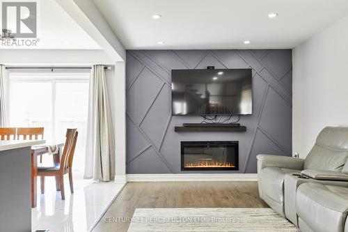 1343 Kettering Drive, Oshawa, ON - Indoor Photo Showing Living Room With Fireplace