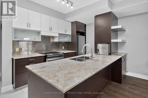 59 - 8161 Kipling Avenue, Vaughan, ON - Indoor Photo Showing Kitchen With Double Sink