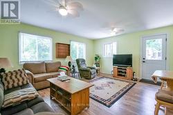 open family room viewed from kitchen - 