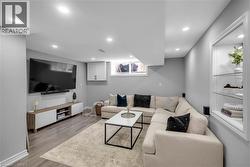 Spacious Finished Basement, Roughed In for Kitchen or Wet Bar + Separate Entrance* window - 