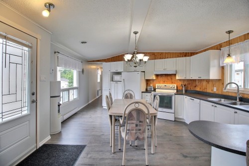 Cuisine - 38 Rue Dumont O., Rouyn-Noranda, QC - Indoor Photo Showing Kitchen With Double Sink