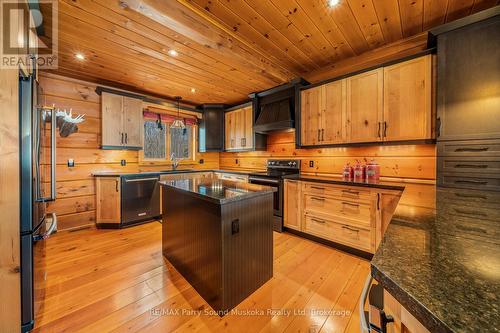 48 Wendy'S Lane, Mckellar, ON - Indoor Photo Showing Kitchen