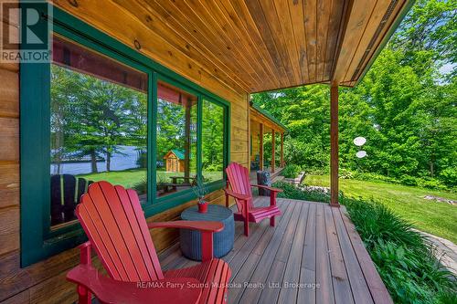 48 Wendy'S Lane, Mckellar, ON - Outdoor With Deck Patio Veranda With Exterior