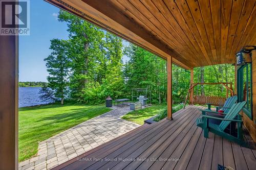 48 Wendy'S Lane, Mckellar, ON - Outdoor With Deck Patio Veranda