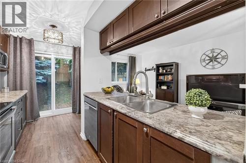 3 Beverly Lane, Georgetown, ON - Indoor Photo Showing Kitchen With Double Sink