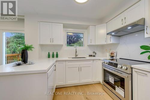 741 Queensbridge Drive, Mississauga, ON - Indoor Photo Showing Kitchen With Upgraded Kitchen