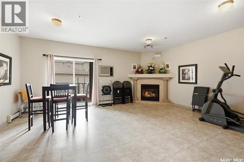 303 302 Nelson Road, Saskatoon, SK - Indoor With Fireplace