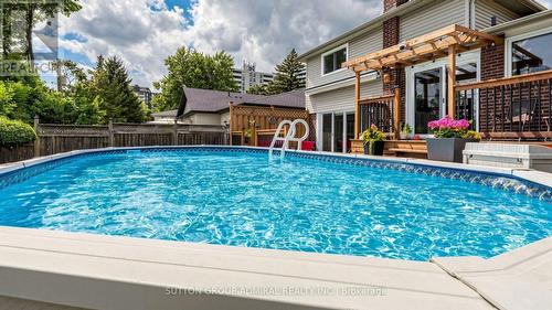 21 Donalbain Crescent, Markham, ON - Outdoor With Above Ground Pool