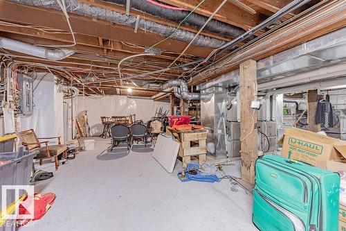 4912 50 St, Egremont, AB - Indoor Photo Showing Basement
