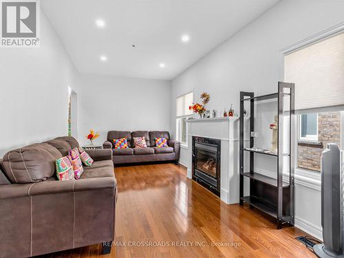 23 Worthview Drive S, Vaughan, ON - Indoor Photo Showing Living Room With Fireplace