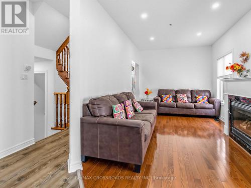 23 Worthview Drive S, Vaughan, ON - Indoor Photo Showing Living Room With Fireplace