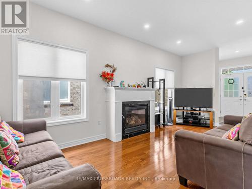 23 Worthview Drive S, Vaughan, ON - Indoor Photo Showing Living Room With Fireplace