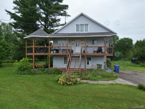 Façade - 103Z Ch. De Point Comfort, Gracefield, QC - Outdoor With Deck Patio Veranda