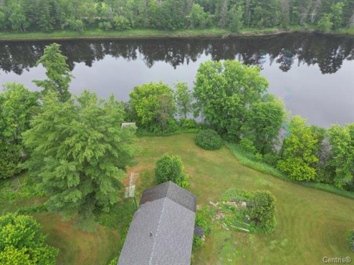 Photo aérienne - 103Z Ch. De Point Comfort, Gracefield, QC - Outdoor With Body Of Water With View