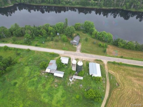 Photo aérienne - 103Z Ch. De Point Comfort, Gracefield, QC - Outdoor With Body Of Water With View